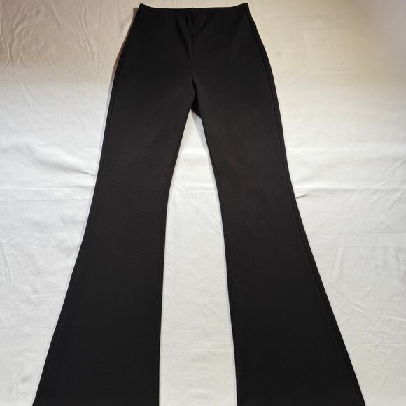 H&M Classic High Waisted Flare Black Pants Small Flattering Fit Officecore - Picture 1 of 3